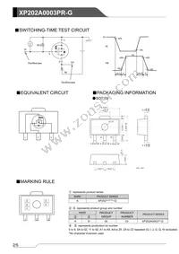 XP202A0003PR-G Datasheet Page 2