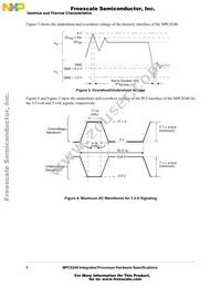 XPC8240LVV200E Datasheet Page 8