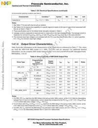 XPC8240LVV200E Datasheet Page 10