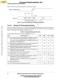 XPC8240LVV200E Datasheet Page 16