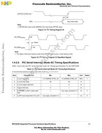 XPC8240LVV200E Datasheet Page 23