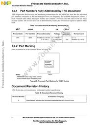 XPC8240RZU250E Datasheet Page 6