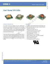 XPEFAR-L1-0000-00701 Datasheet Cover