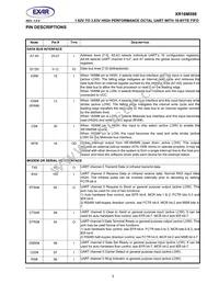 XR16M598IQ100TR-F Datasheet Page 3