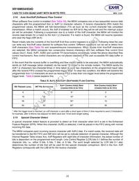 XR16M654IV80TR-F Datasheet Page 22