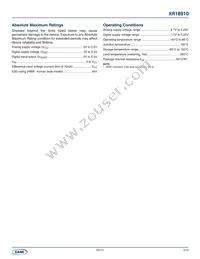 XR18910IL Datasheet Page 2