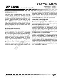 XR2206DTR-F Datasheet Page 5