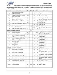 XR5488EIDTR-F Datasheet Page 5