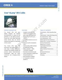 XRCROY-L1-R250-00803 Datasheet Cover