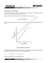 XRD98L62ACV-F Datasheet Page 18
