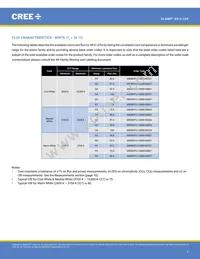 XREROY-L1-R250-00A03 Datasheet Page 3