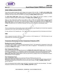XRP7704ILB-1003-F Datasheet Page 17