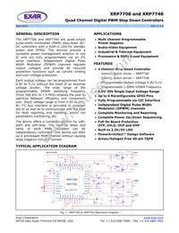 XRP7708ILB-F Datasheet Cover