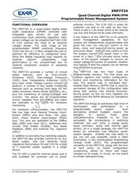 XRP7724ILB-CX01-F Datasheet Page 13