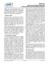 XRP7724ILB-CX01-F Datasheet Page 16