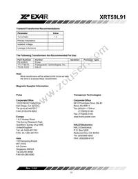 XRT59L91IDTR-F Datasheet Page 13