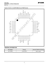 XRT71D00IQTR-F Datasheet Page 2