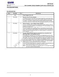 XRT72L52IQTR-F Datasheet Page 19