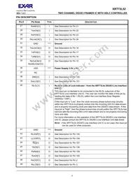 XRT72L52IQTR-F Datasheet Page 23