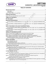 XRT7300IVTR-F Datasheet Page 3