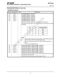 XRT73L06IB-F Datasheet Page 7