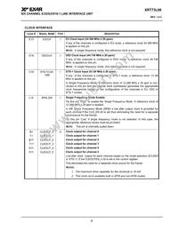 XRT73L06IB-F Datasheet Page 11