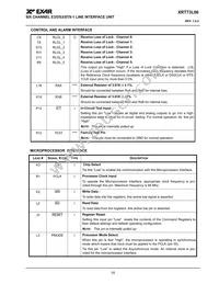 XRT73L06IB-F Datasheet Page 13