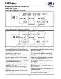 XRT73LC04AIV Datasheet Page 2