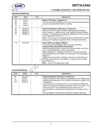 XRT73LC04AIV Datasheet Page 11