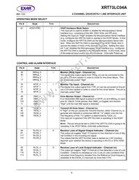 XRT73LC04AIV Datasheet Page 13