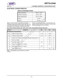 XRT73LC04AIV Datasheet Page 19