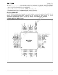 XRT75L00DIVTR-F Datasheet Page 3