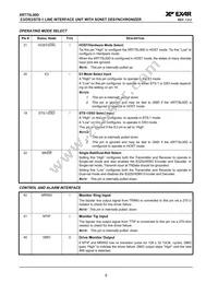 XRT75L00DIVTR-F Datasheet Page 14