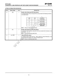 XRT75L00DIVTR-F Datasheet Page 18