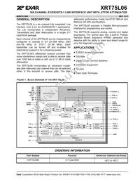 XRT75L06IB-F Datasheet Cover
