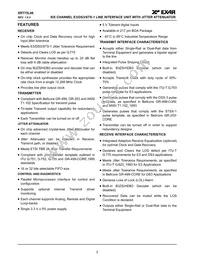 XRT75L06IB-F Datasheet Page 2