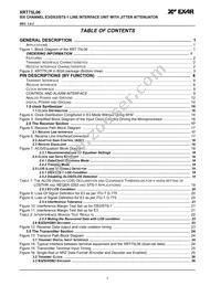 XRT75L06IB-F Datasheet Page 4