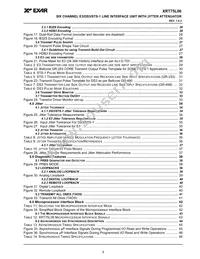 XRT75L06IB-F Datasheet Page 5