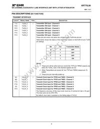 XRT75L06IB-F Datasheet Page 7
