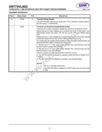 XRT75VL00DIVTR-F Datasheet Page 10