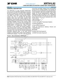 XRT91L82IB-F Datasheet Cover