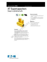 XT3585-3R0567-R Datasheet Cover