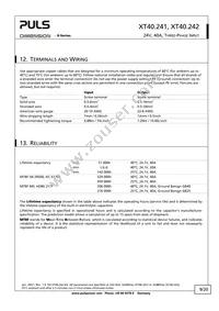 XT40.241 Datasheet Page 9