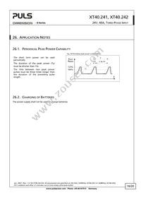 XT40.241 Datasheet Page 16