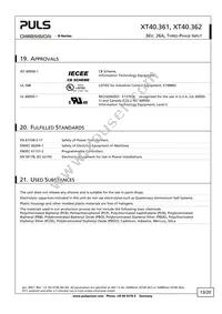 XT40.362 Datasheet Page 13