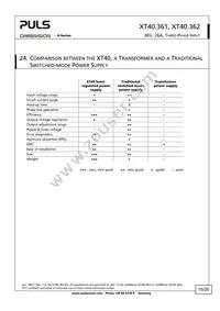 XT40.362 Datasheet Page 15