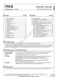 XT40.481 Datasheet Page 2