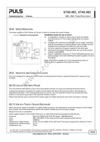 XT40.481 Datasheet Page 19