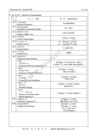 XTCLH10M000CHJA1P0 Datasheet Page 2