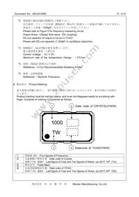 XTCLH10M000THJA0P0 Datasheet Page 3